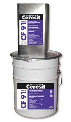 Полиуретановое покрытие для полов под умеренные нагрузки Ceresit CF 91